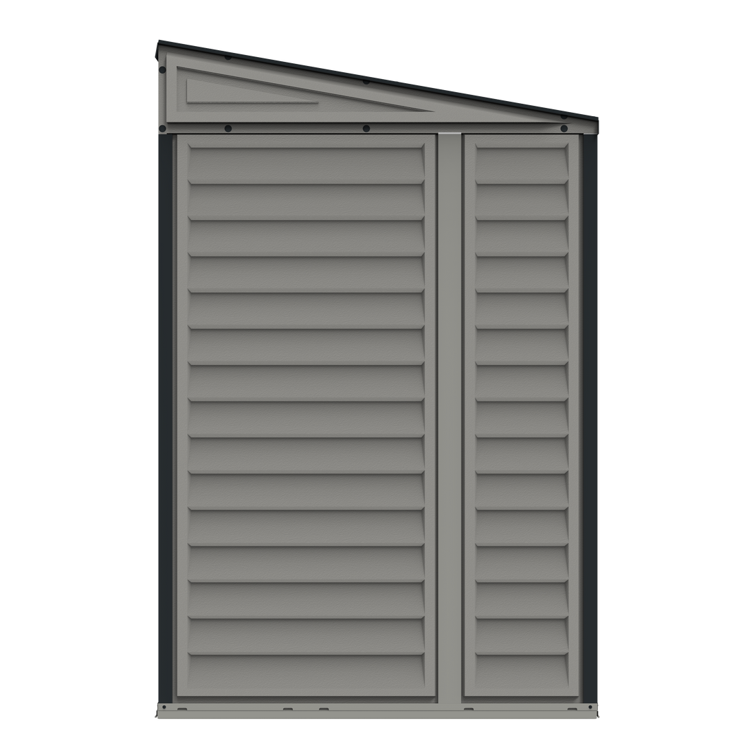 Duramax 4ft x 10ft Sidemate Plus Vinyl Resin Outdoor Storage Shed With Foundation Kit