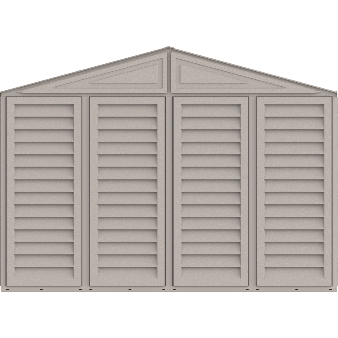 Duramax Garages DuraMax 10.5ft x 20.5ft w/ Vinyl Garage with Foundation Kit and windows