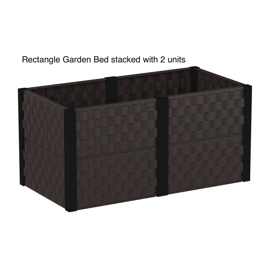 Duramax Garden Duramax Garden Bed Rectangle Brown