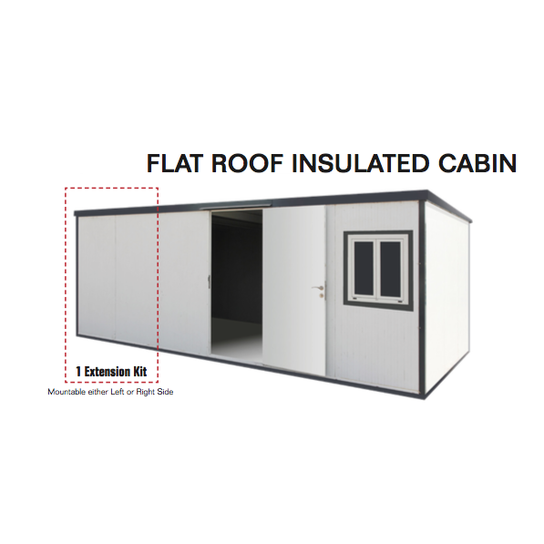 Duramax Insulated Buildings Flat Top Insulated Buildings 13 ft. W x 10 ft. D