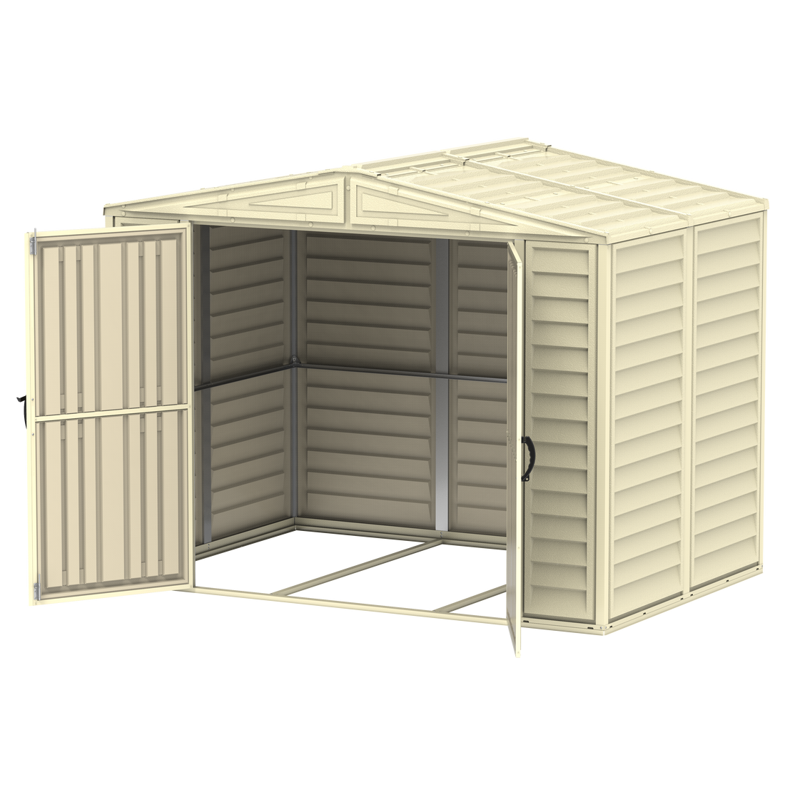 Duramax sheds Duramax 8ft x 5.5ft Duramate Vinyl Shed with Foundation