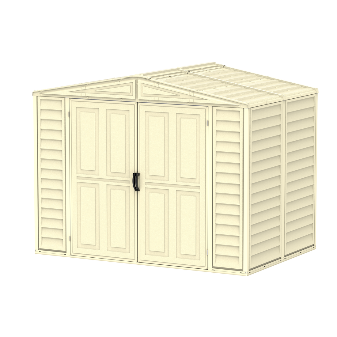 Duramax sheds Duramax 8ft x 5.5ft Duramate Vinyl Shed with Foundation