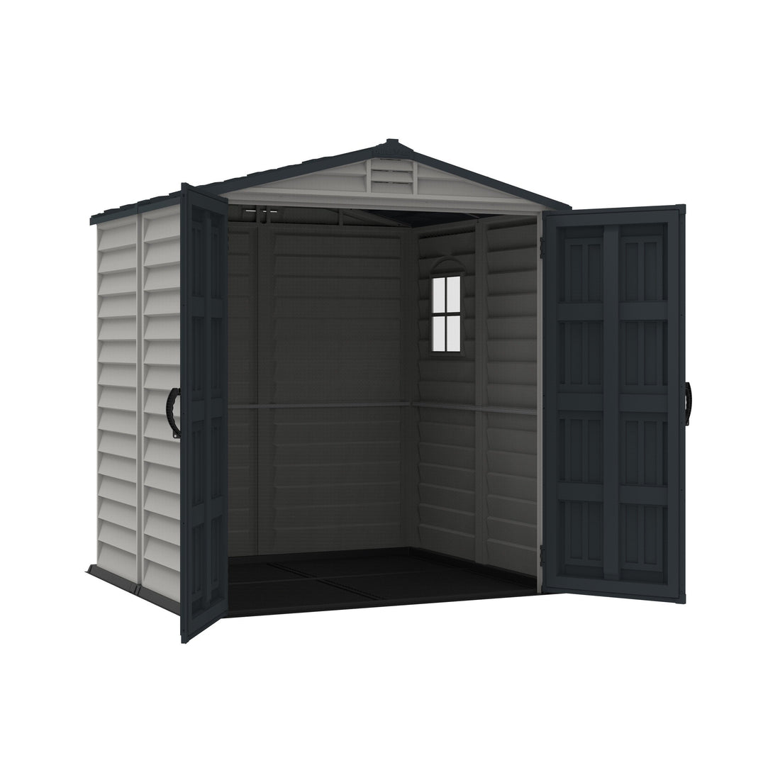 Duramax sheds DuraMax Plus 6ft x6ft Storemate Vinyl Shed with Molded Floor