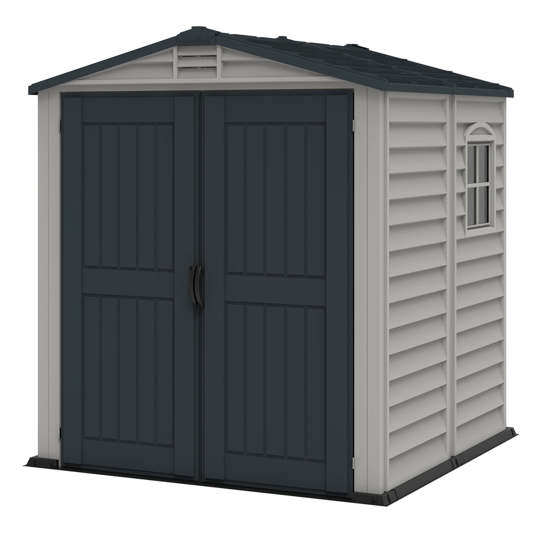 Duramax sheds DuraMax Plus 6ft x6ft Storemate Vinyl Shed with Molded Floor