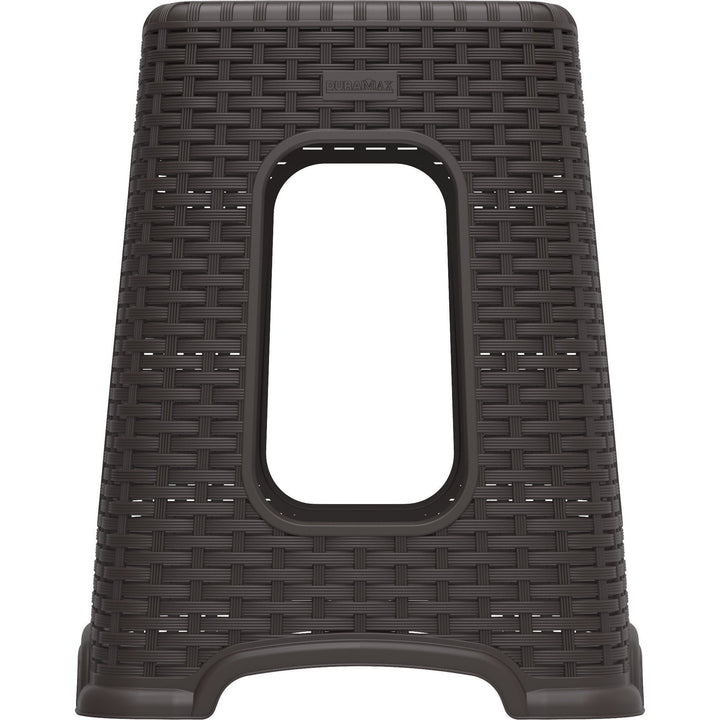 Duramax Step Stool Duramax Rattan High Stool 18” Brown