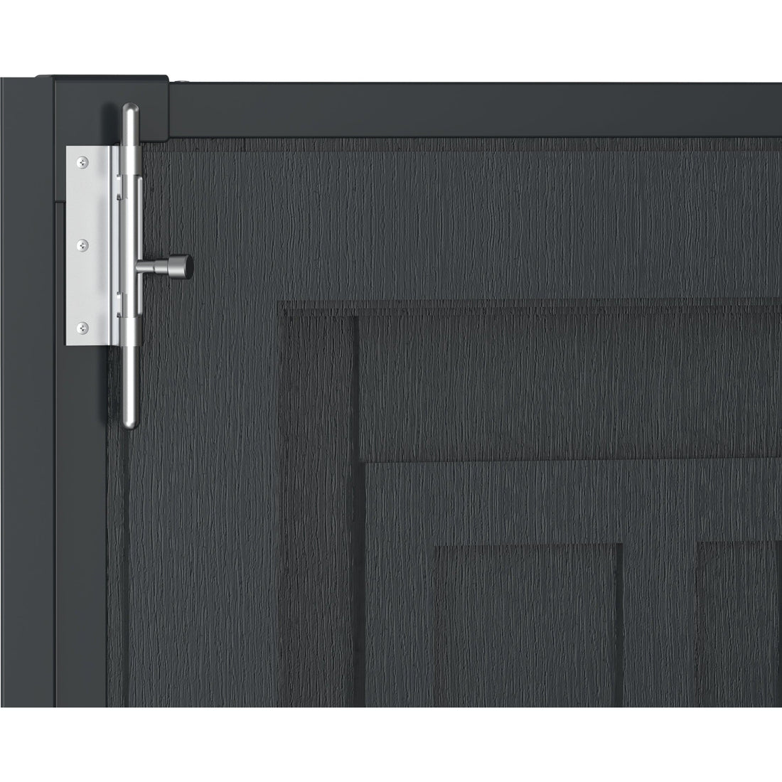 Duramax Vinyl Sheds YardMate Plus 5 ft. 6 in. x 8ft. Gray Vinyl Storage Shed (West Coast Only)